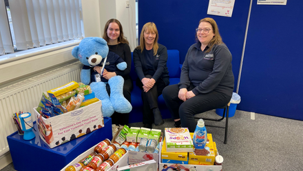 Caremark Hull Team With Donations.png